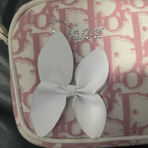 Christian Dior Pink Monogram Shoulder Bag - Picture 5 of 17